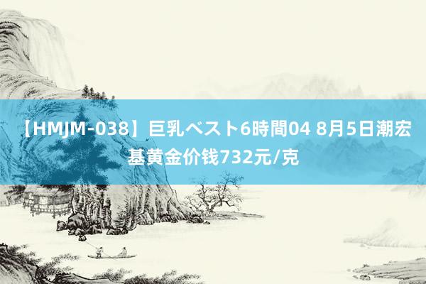 【HMJM-038】巨乳ベスト6時間04 8月5日潮宏基黄金价钱732元/克