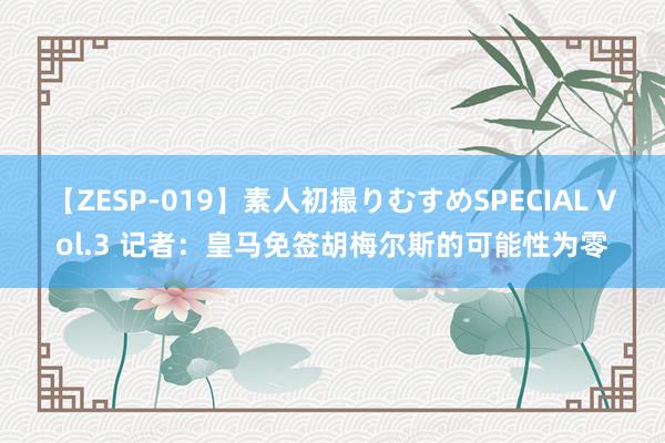 【ZESP-019】素人初撮りむすめSPECIAL Vol.3 记者：皇马免签胡梅尔斯的可能性为零